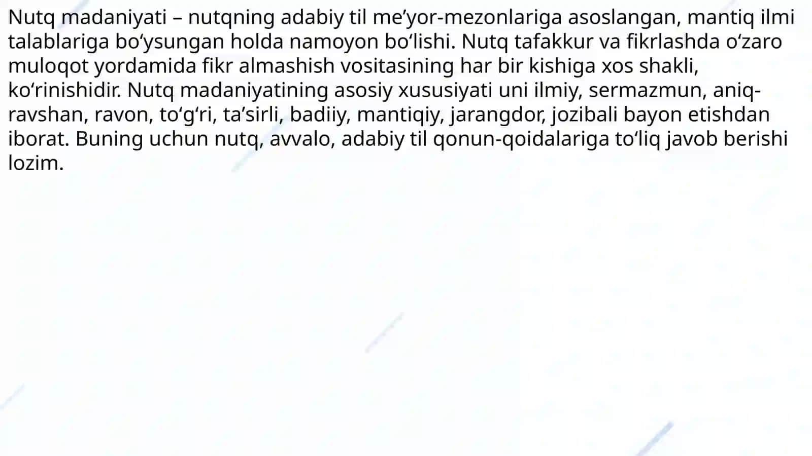 Nutq va Matn 4