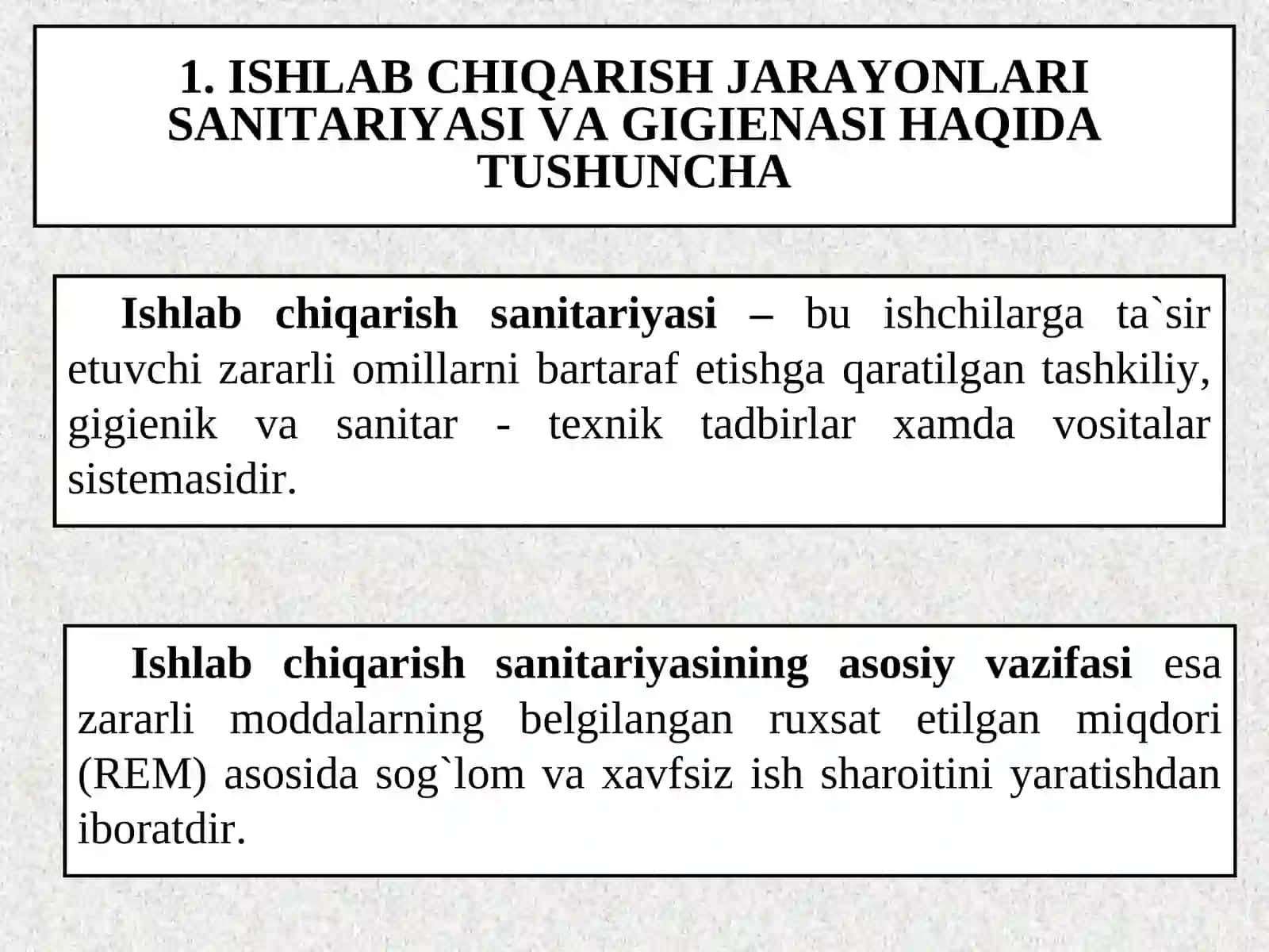 ISHLAB CHIQARISH JARAYONLARI SANITARIYASI VA GIGIENASI 4