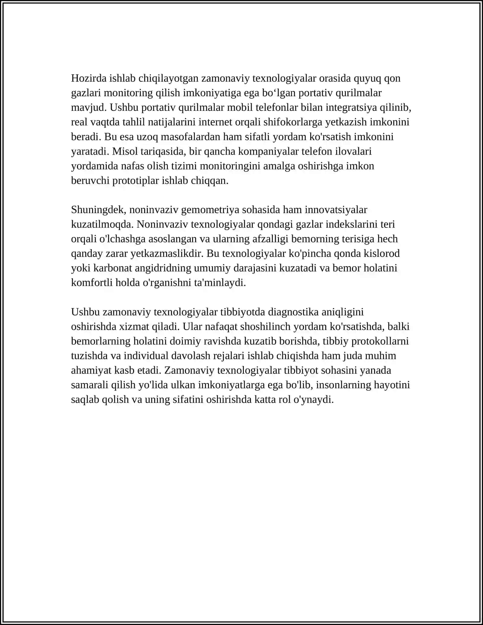 QONDA GAZLARNI MIQDORINI ANIQLASHNI YANGI USULLARI 4