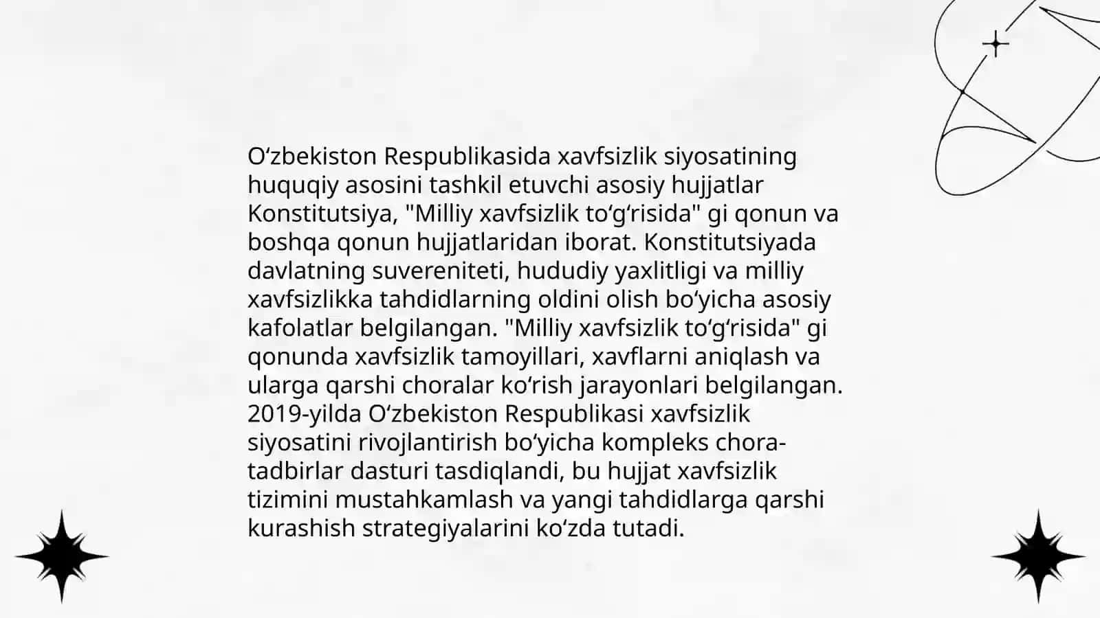 Hayot Faoliyati Xavfsizligining Huquqiy va Tashkiliy Asoslari 4