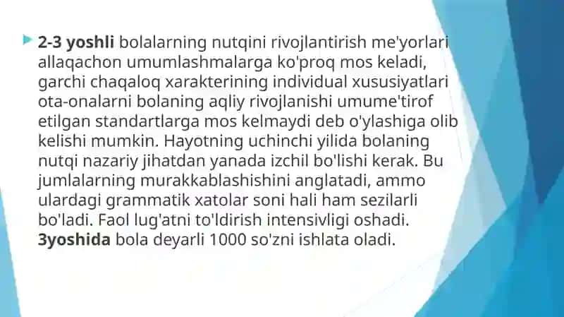 3 yoshdan 5 yoshgacha nutqiy rivojlanish xususiyatlari 4