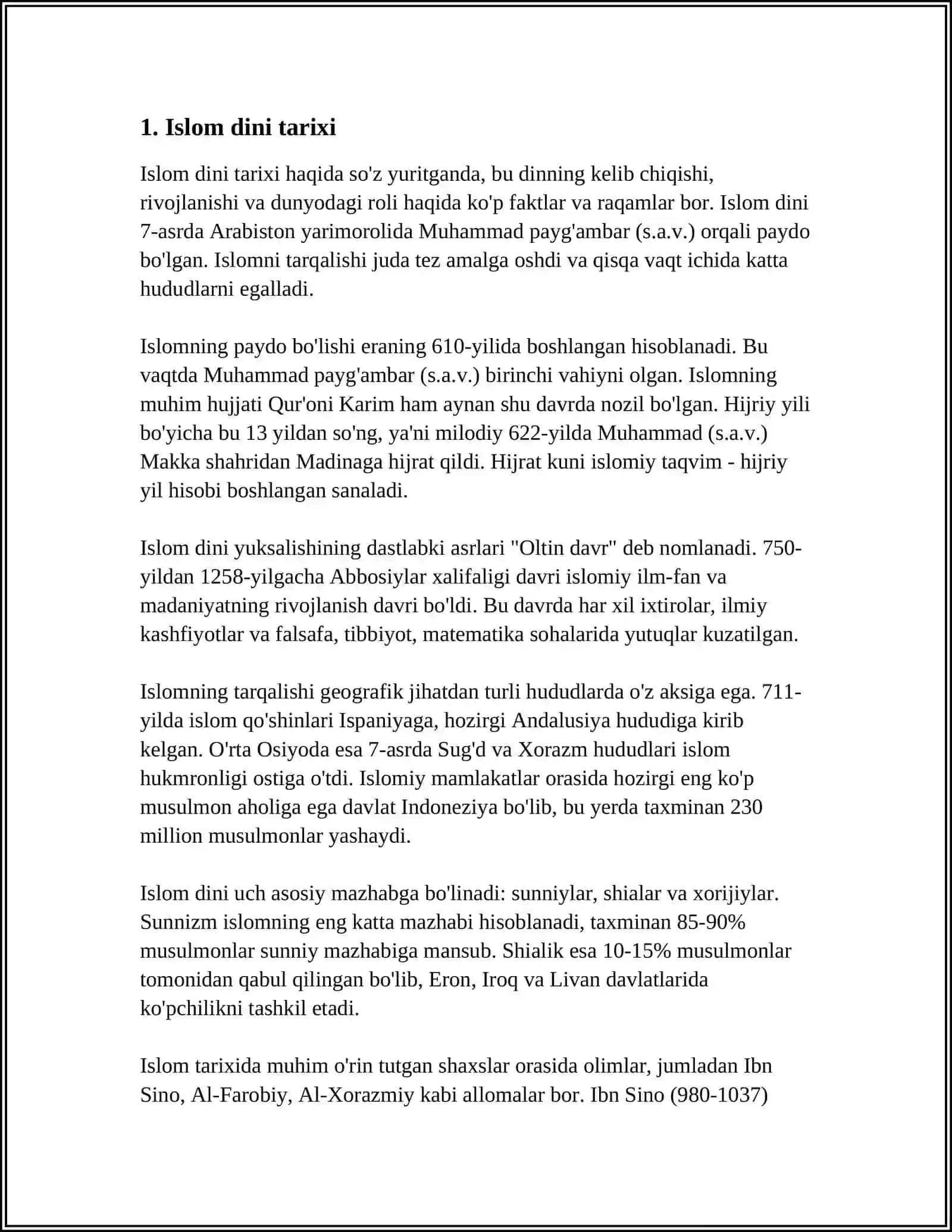 DINSHUNOSLIK FANIDAN TAYYORLAGAN MAQOLASI 4