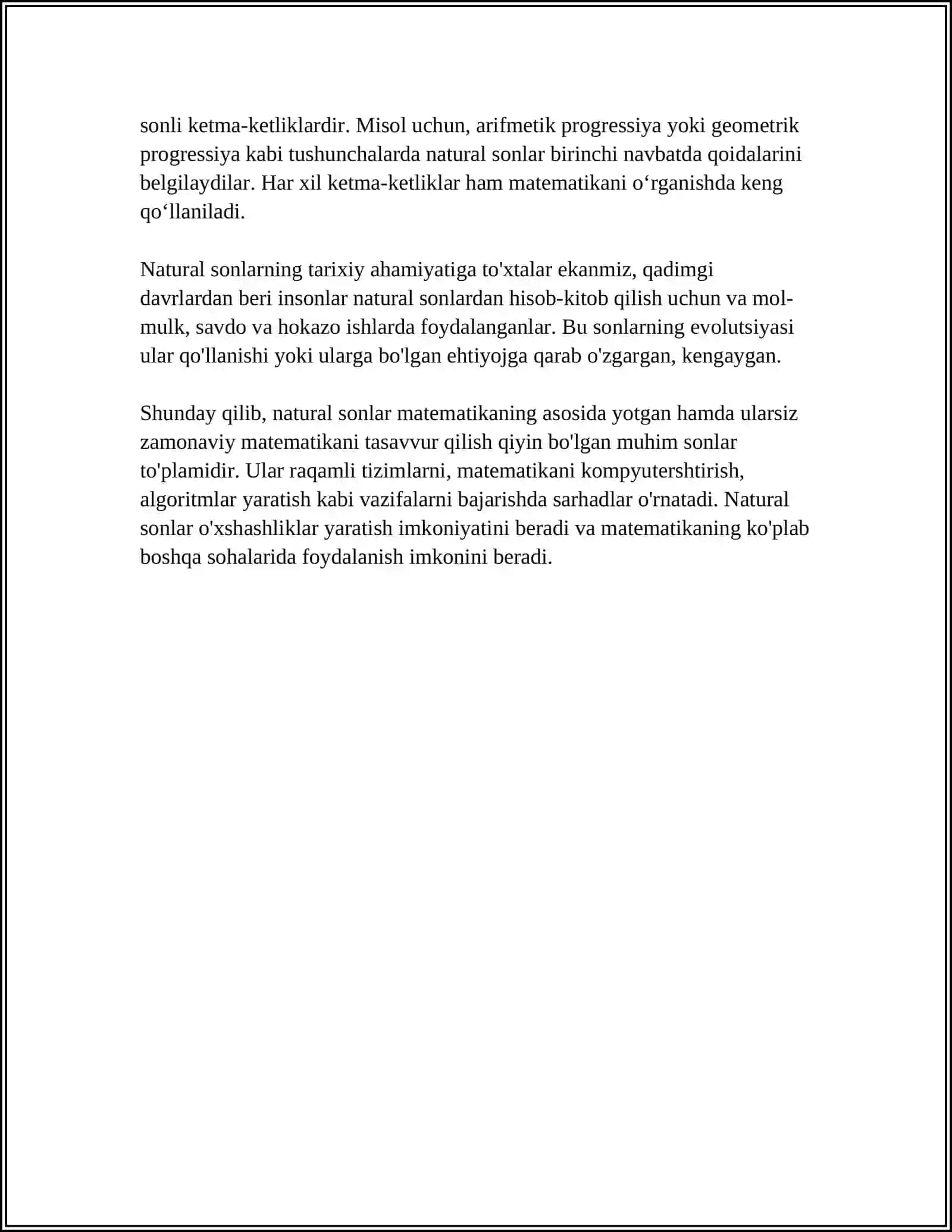 1-SINF MATEMATIKA DARSINING TAHLILI 4