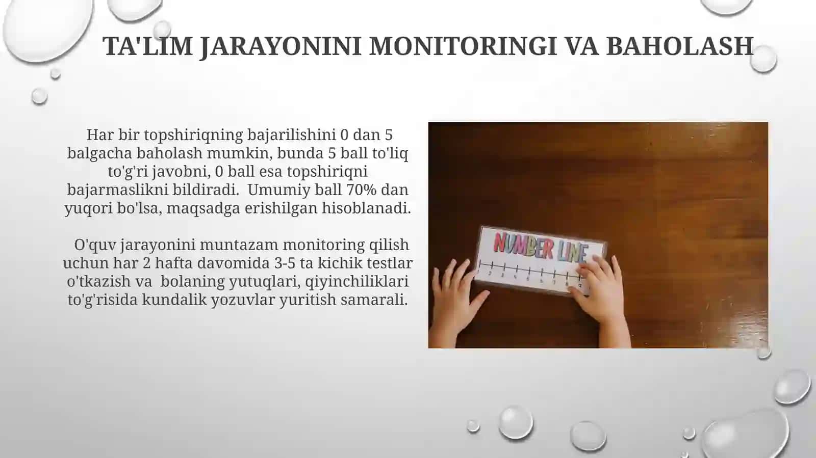 Aqli zaif bolalarni chetlash uchun pozitsion sanoq sistemasini o'rgatish 4