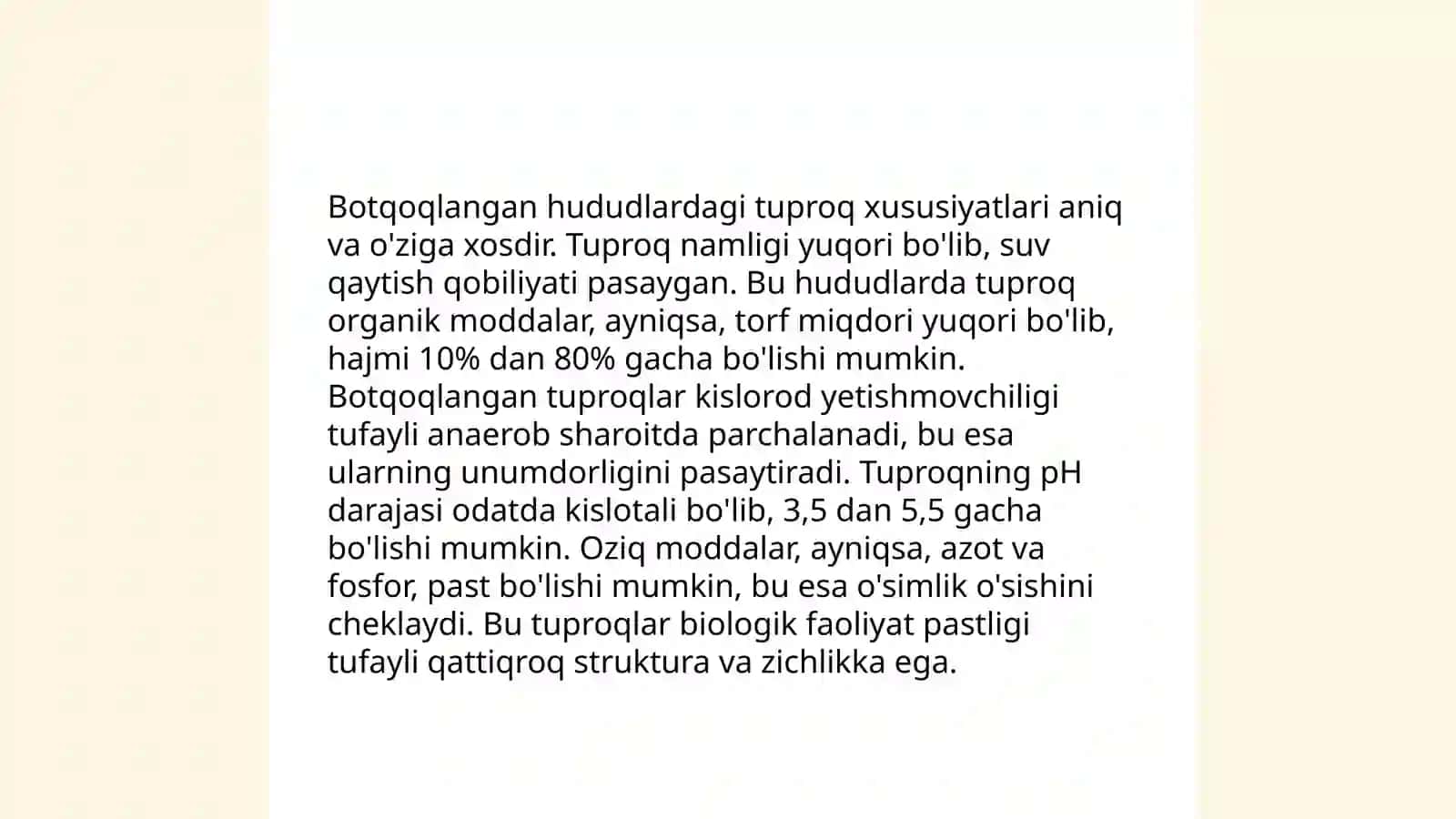 Yo'llarni botqoqlangan hududlarda loyihalash 4