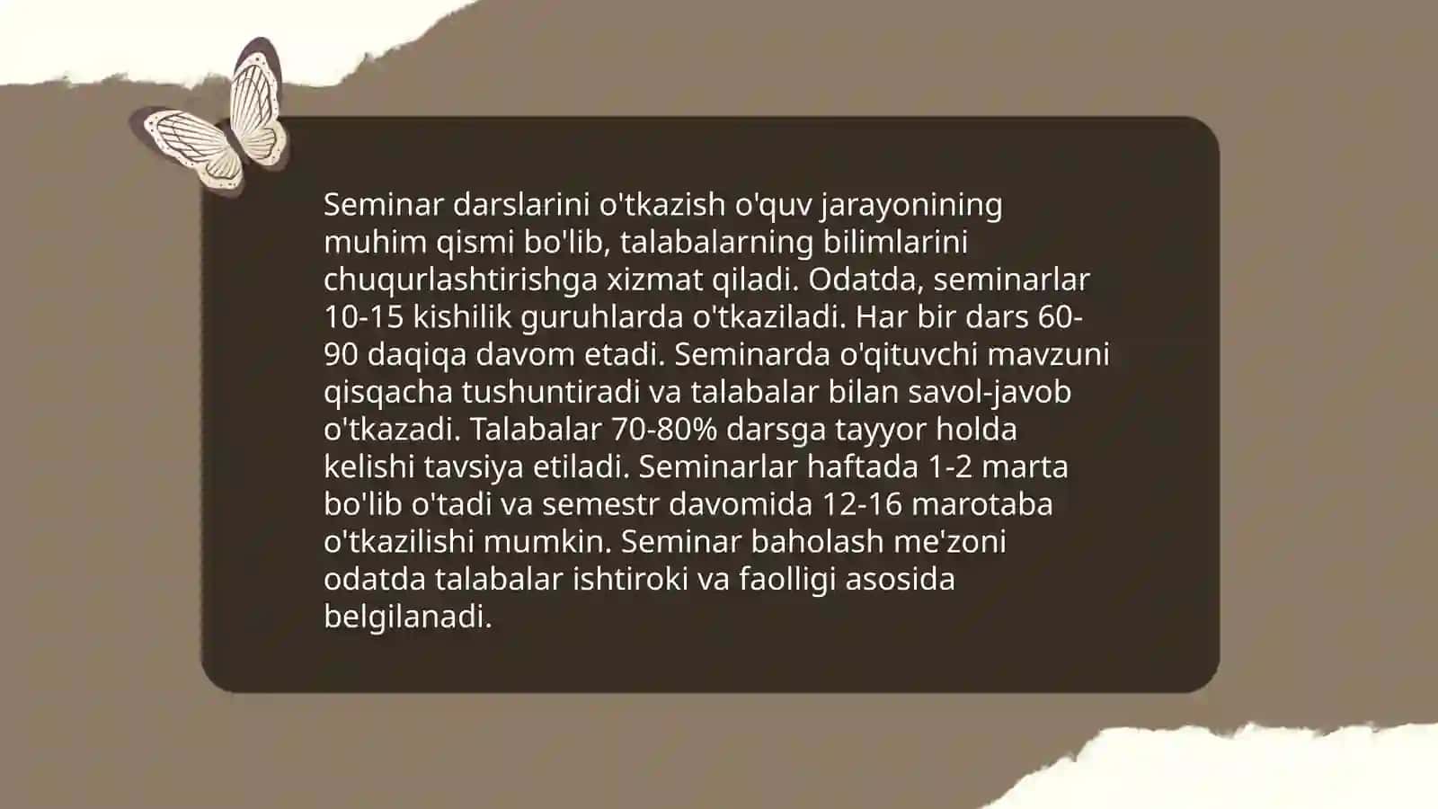 Dars ta'limini tashkil etish asosiy shakillari 4