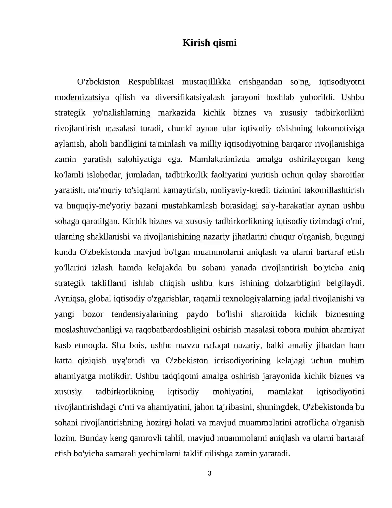 Kichik Biznes va xususiy tadbirkorlikni rivojlantirish strategiyalari 4