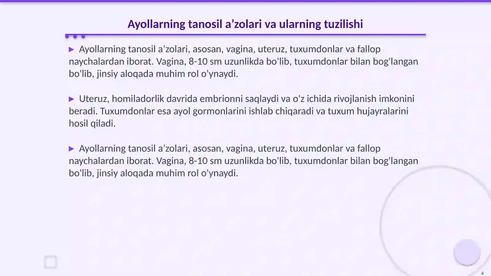 Erkaklarning tanosil a’zolari va ularning tuzilishi 4