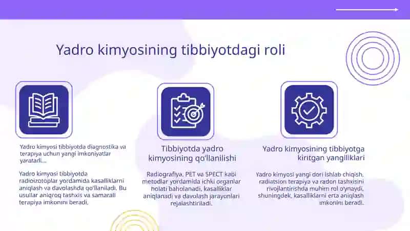 Yadro kimyosining tibbiyotdagi o'rni 4
