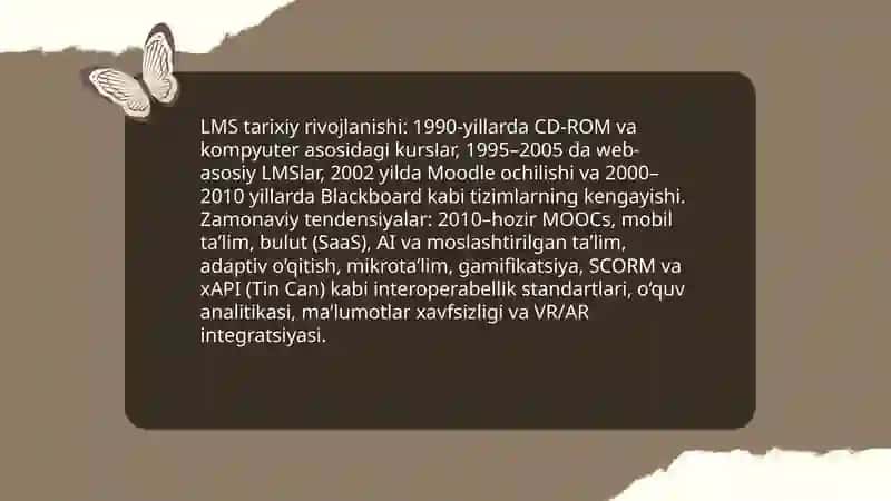 LMS taʼlimni boshqaruv tizmlari 4