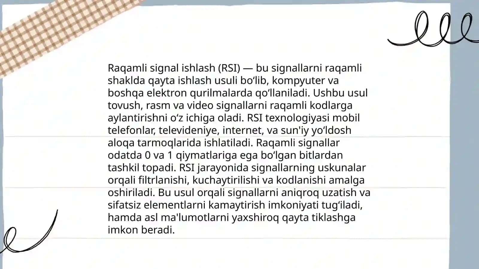 Audio va video kodlash asoslari 4