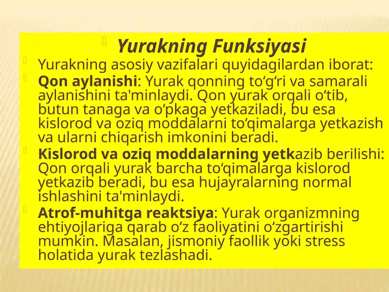 Narmal fiziyologiya fanidan 4