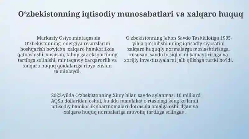 O‘zbekiston Respublikasi – xalqaro huquq sub`ekti sifatida 4