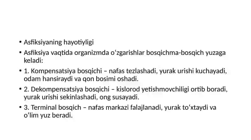 Asfiksiyaning hayotiyligi va uning morfologik asoslari 4