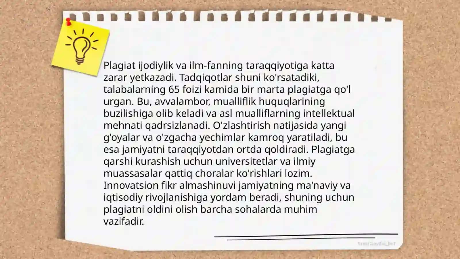 Plagiat uchun javobgarlik 4