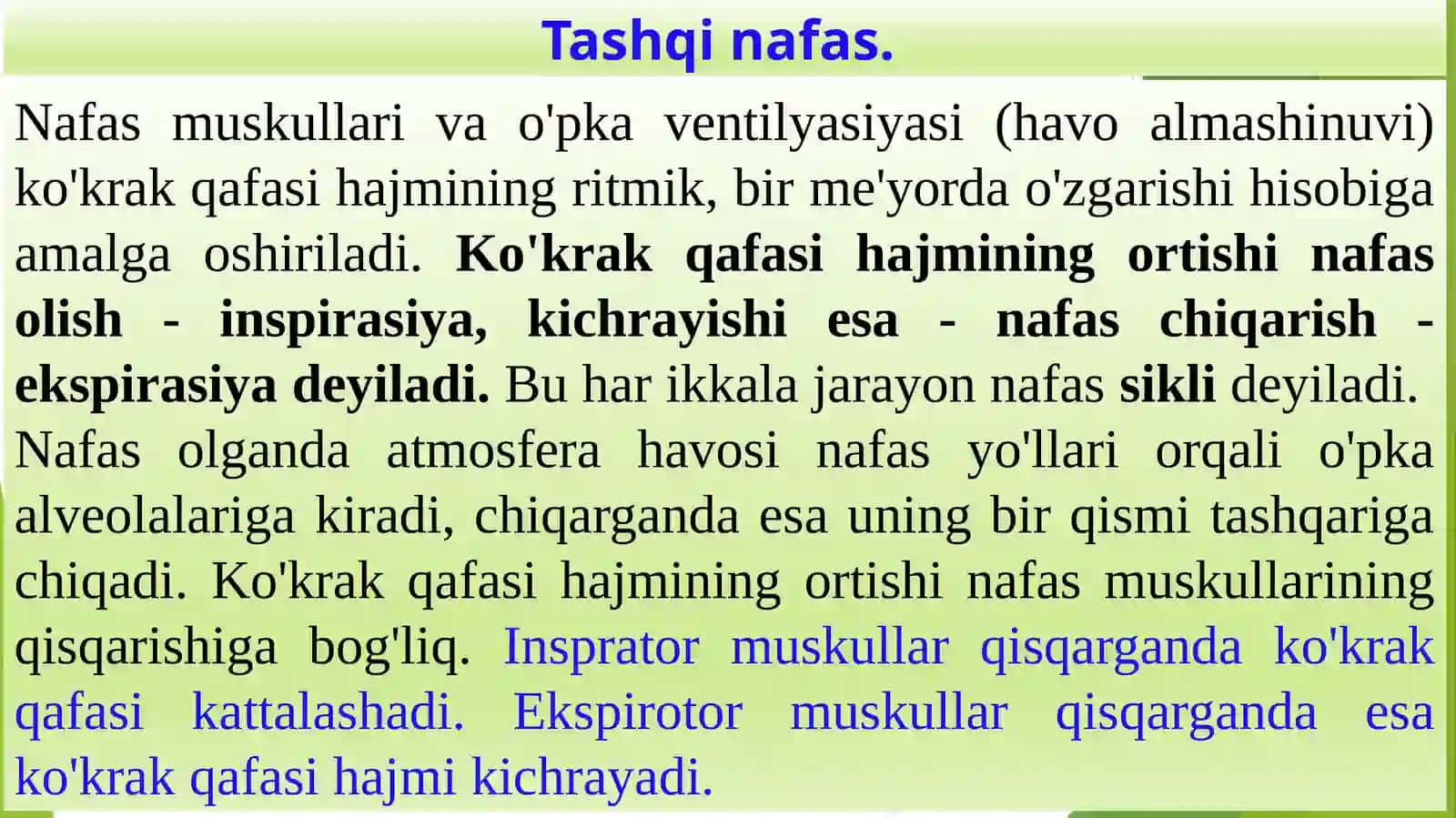 Nafastizimlarining yosh xususiyatlari va gigiyenasi 4