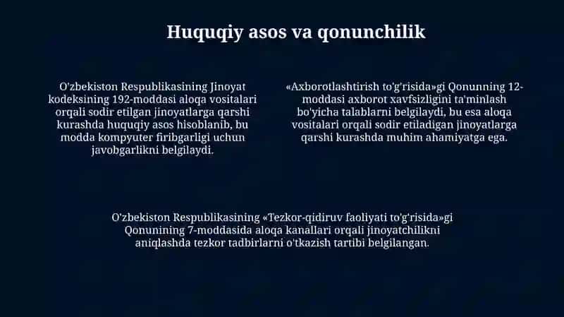 Giyoxvanlik Vositallari va Jinoyatlar 4