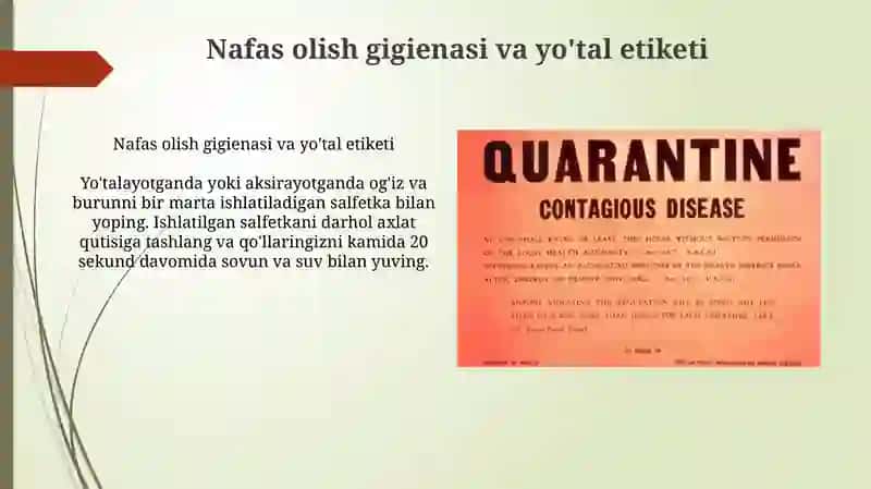 Infeksion xavfsizlik va Infeksiya nazorati 4