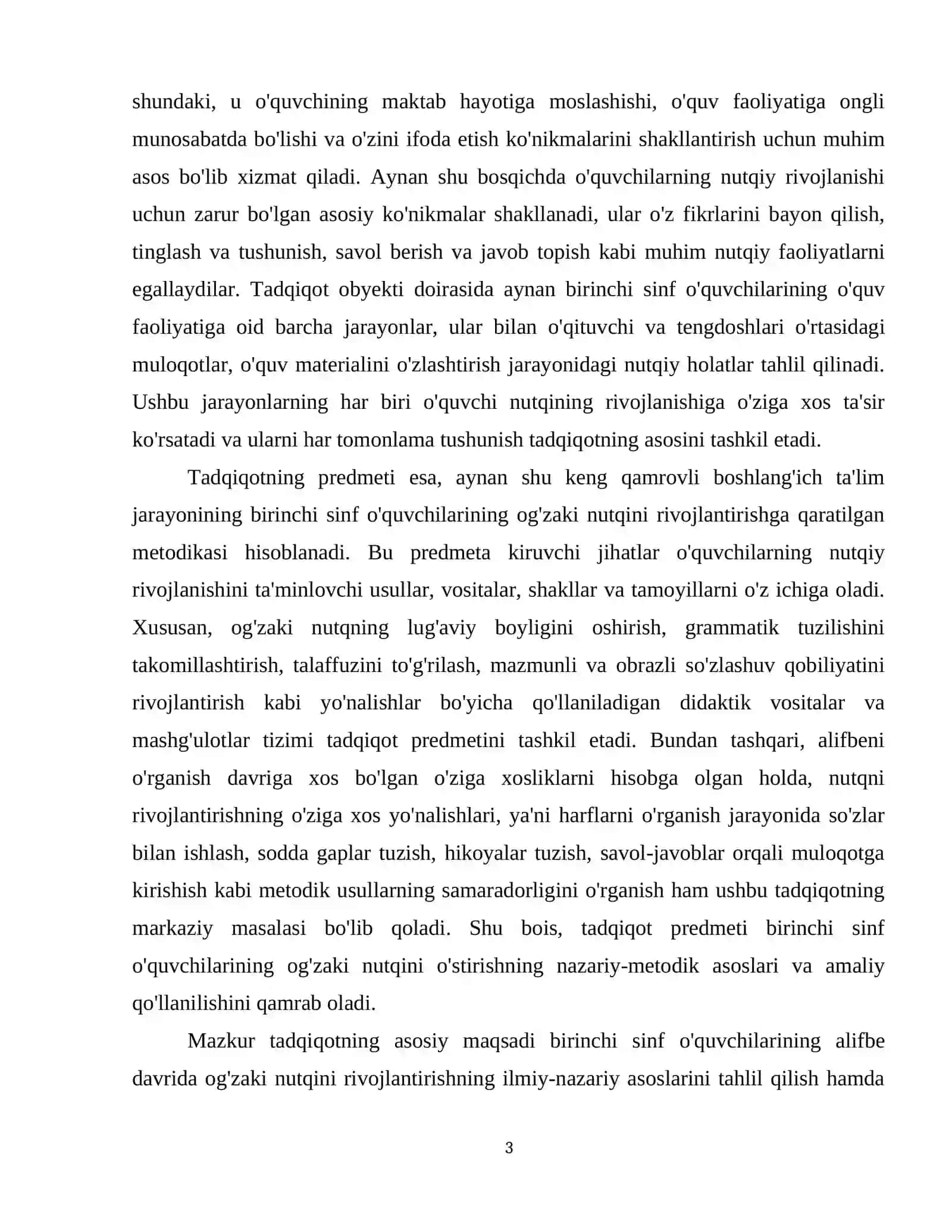 1-sinf alifbe davrida oʻquvchilarning ogʻzaki nutqini rivojlantirish metodikasi 4