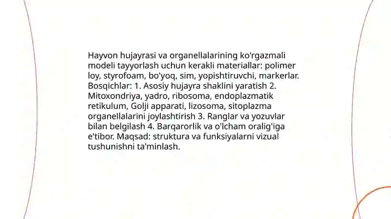 Tabiiy fanlardan mavzular yuzasidan sunʼiy materiallardan koʻrgazmali qurollar tayyorlash 4