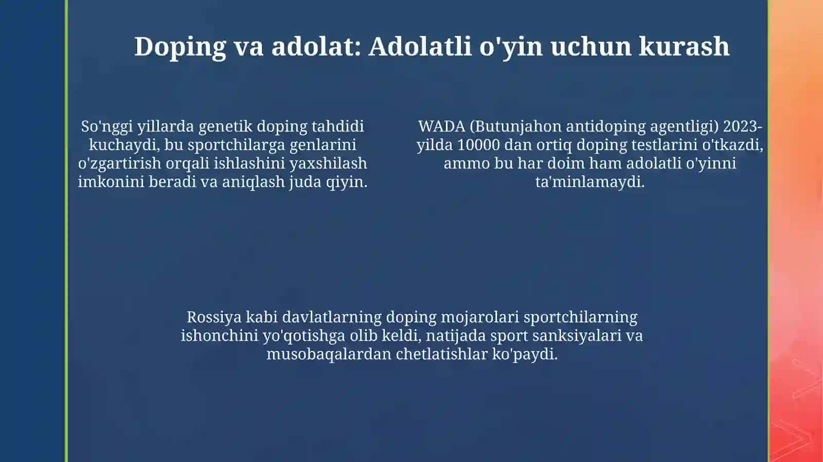 Zamonaviy Olimpiya harakatining dolzarb muammolari 4