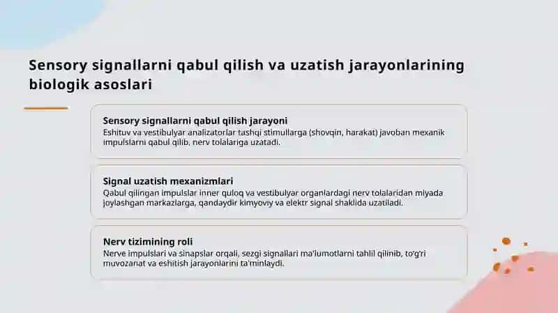 Eshituv va vestibulyar analizator fiziologiyasi 4