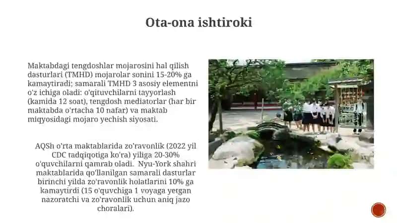 O´quvchilar va tengdoshlar orasidagi konfliktlar 4
