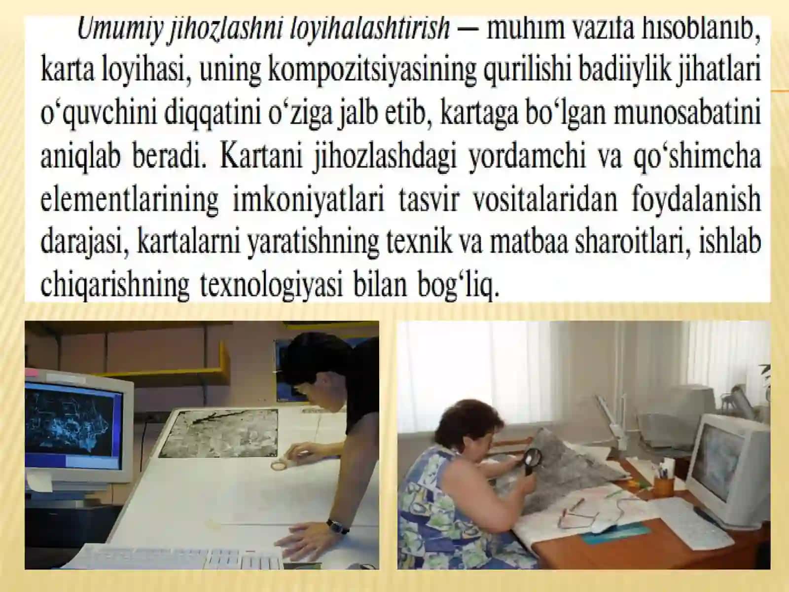 Geografik ma'lumotlarni jihozlash 4