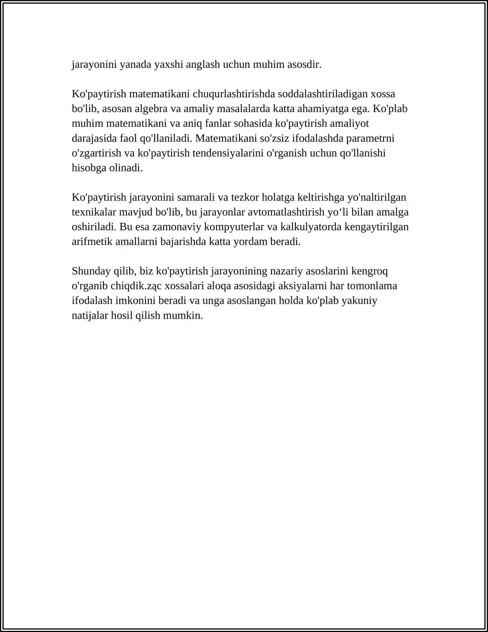 INKARZIYA KO’PAYTIRISH JARAYONI 4