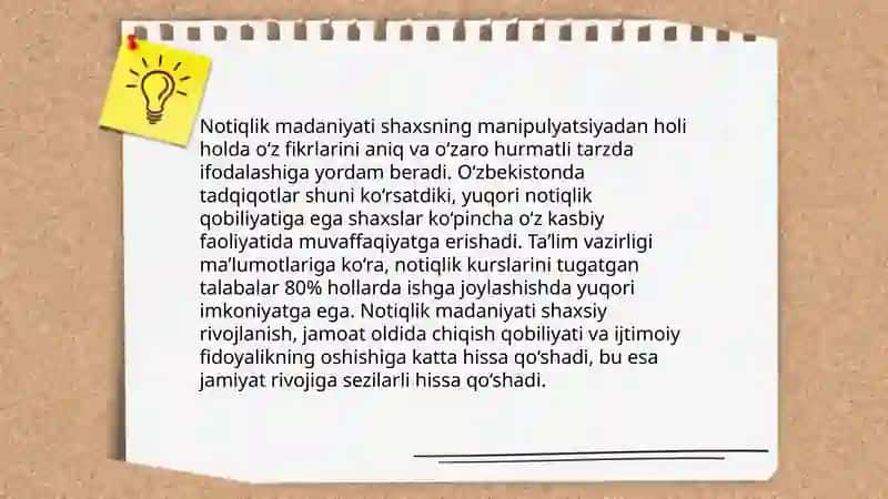 Hozirgi kunda òqituvchining nutq texnikasi va notiqlik madaniyati takomilashtirish muamosi 4