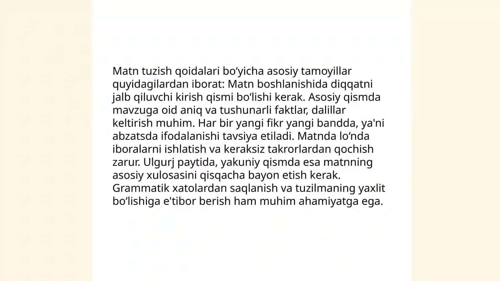 Insho yozish sanʼati 4