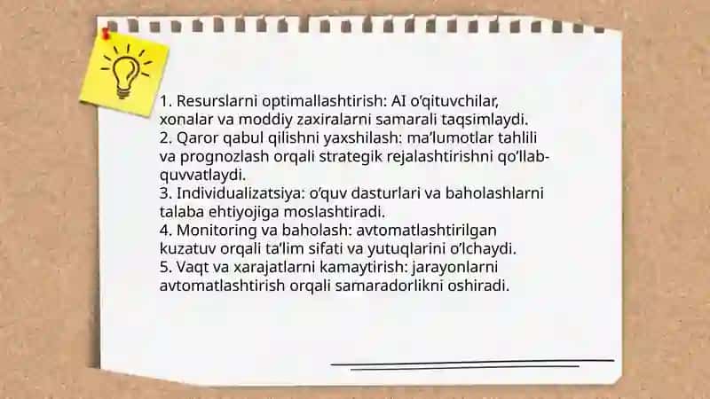Ta’lim tizimini boshqarishda sun’iy intellektdan foydalanish 4