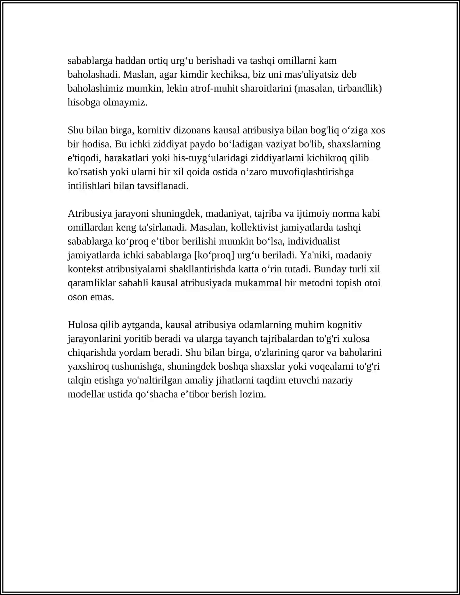 Kausal atribusiya va uning modellari 4