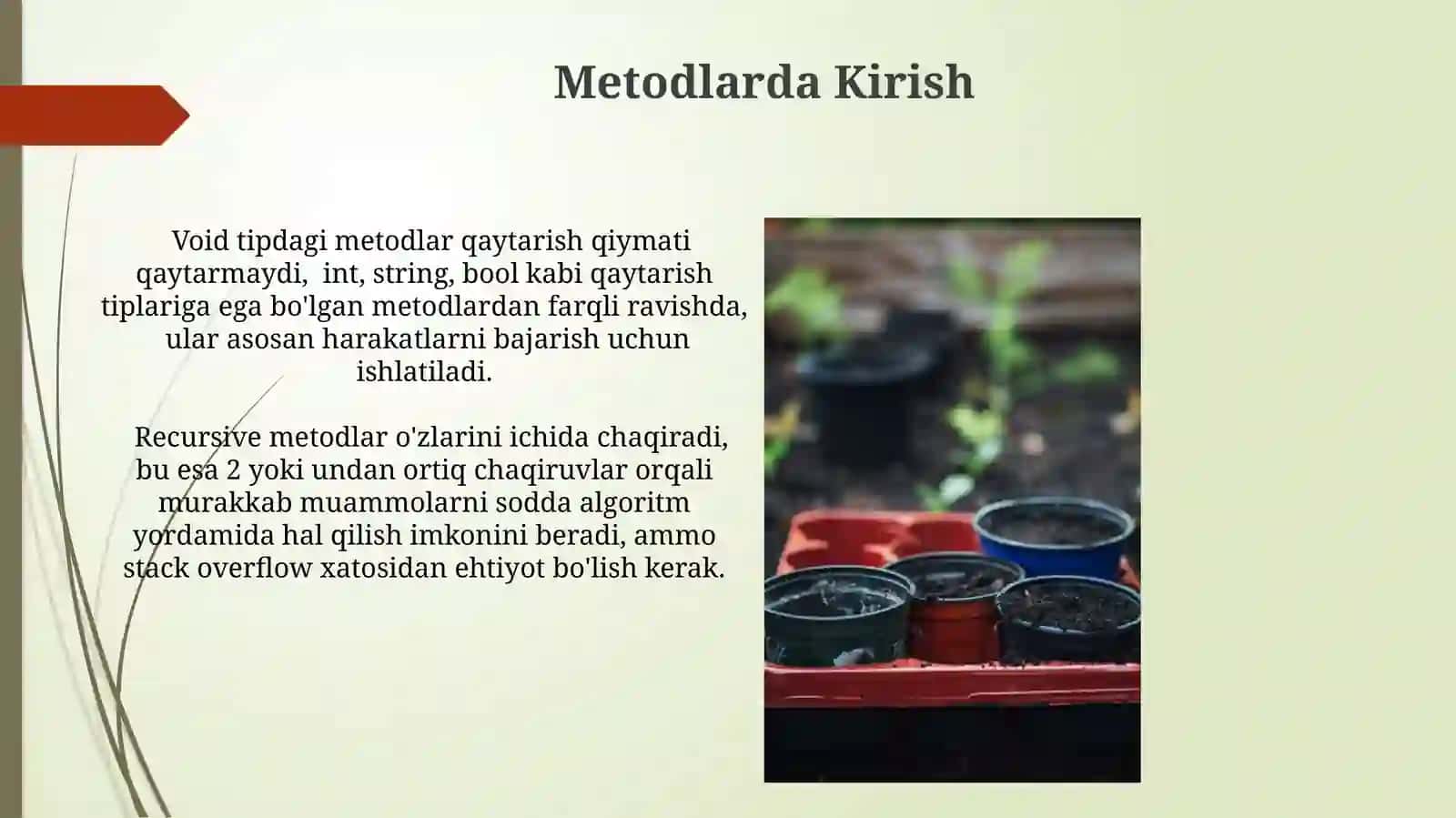 C# dasturlash tilida metodlar 4