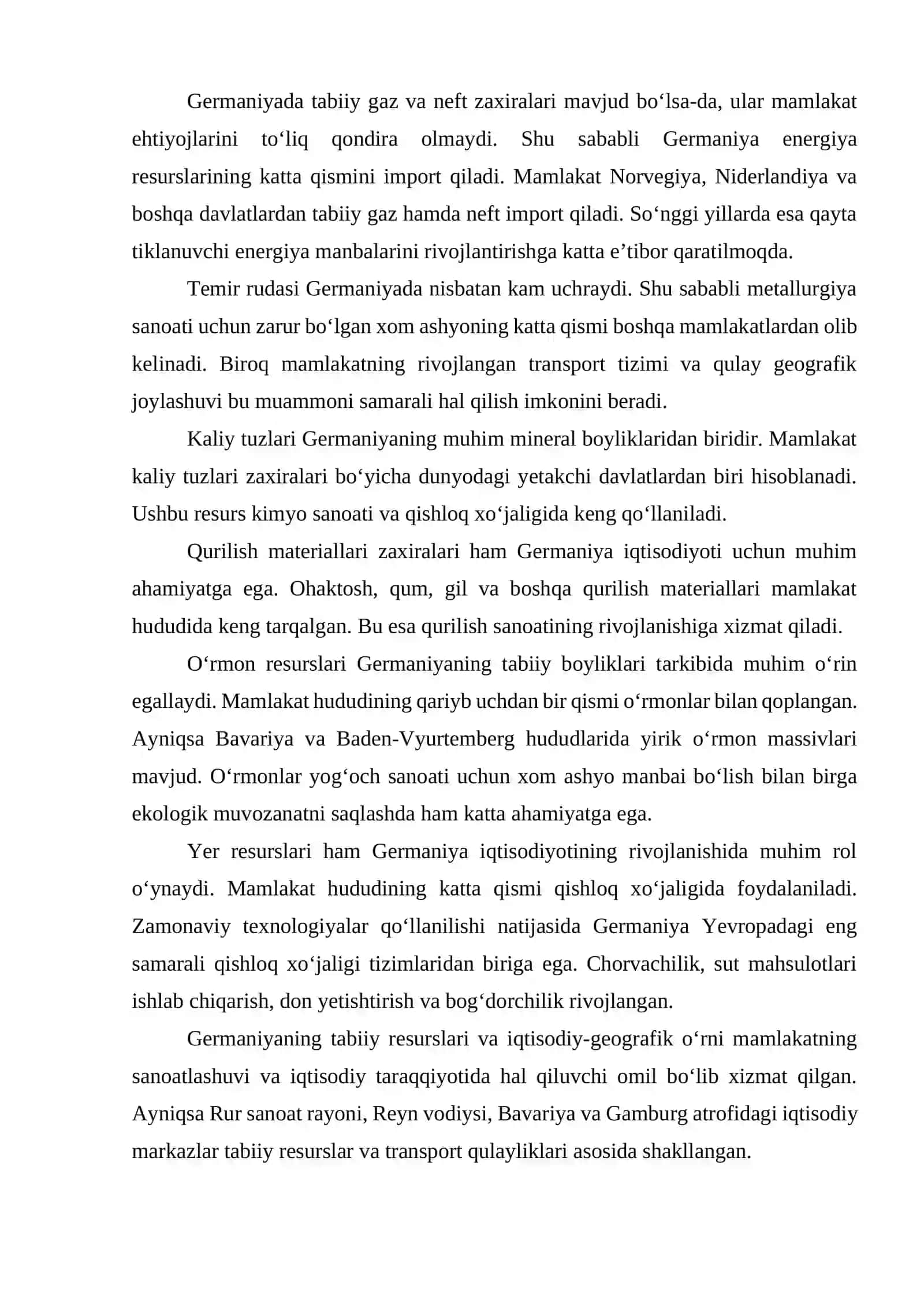 GERMANIYANING IQTISODIY GEOGRAFIK TASNIFI 4