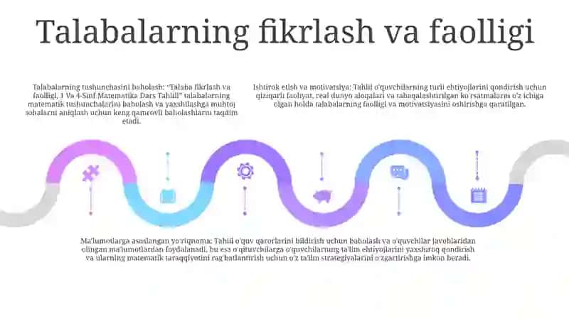 1 Va 4-Sinf Matematika Dars Tahlili 4
