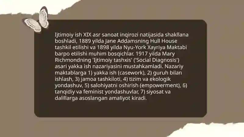 Ijtimoiy ishning nazariy asoslari 4