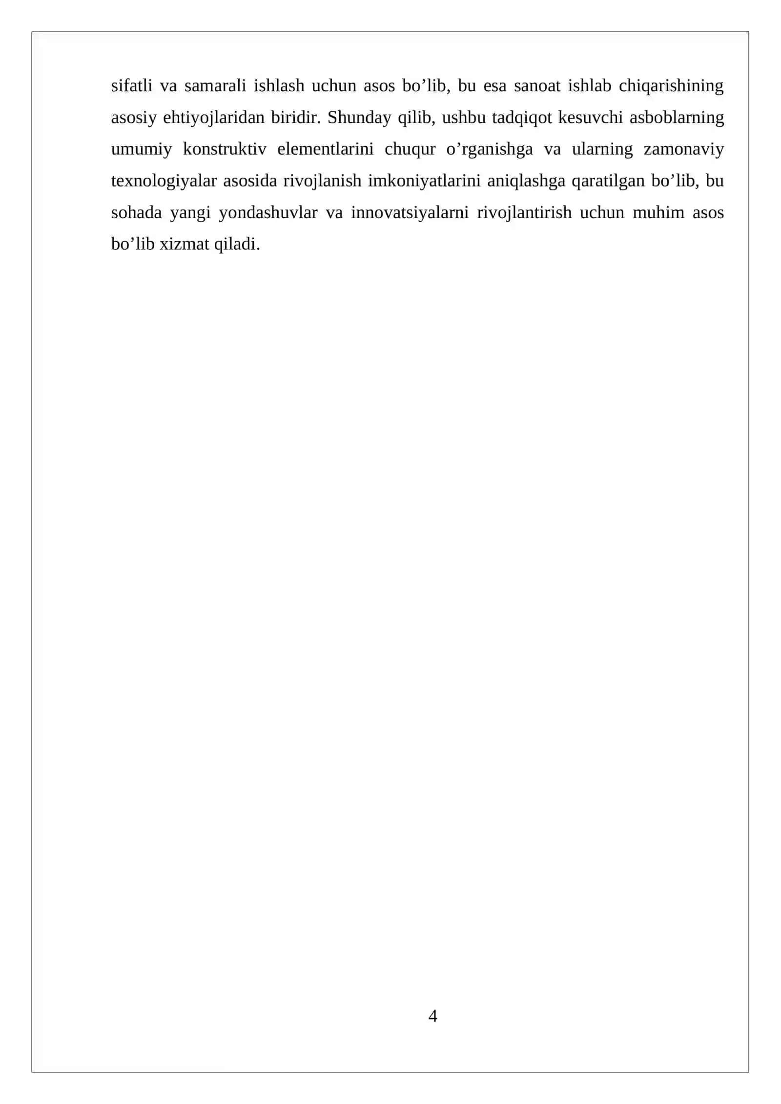 KESUVCHI ASBOBLAMING UMUMIY KONSTRUKTIV ELEMENTIARI 4