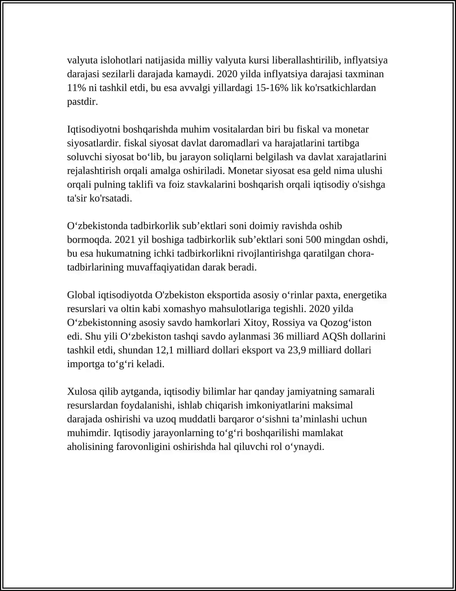 IQTISODIY TARBIYA.MEHNAT TARBIYASI 4