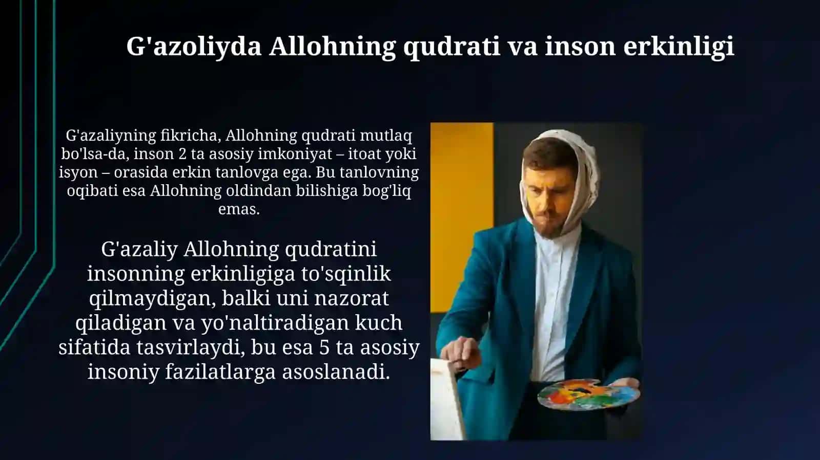 Din va hurfikrlik mavzusida Gʻazzoliy va Berdayevning fikrlarini qiyoslash 4