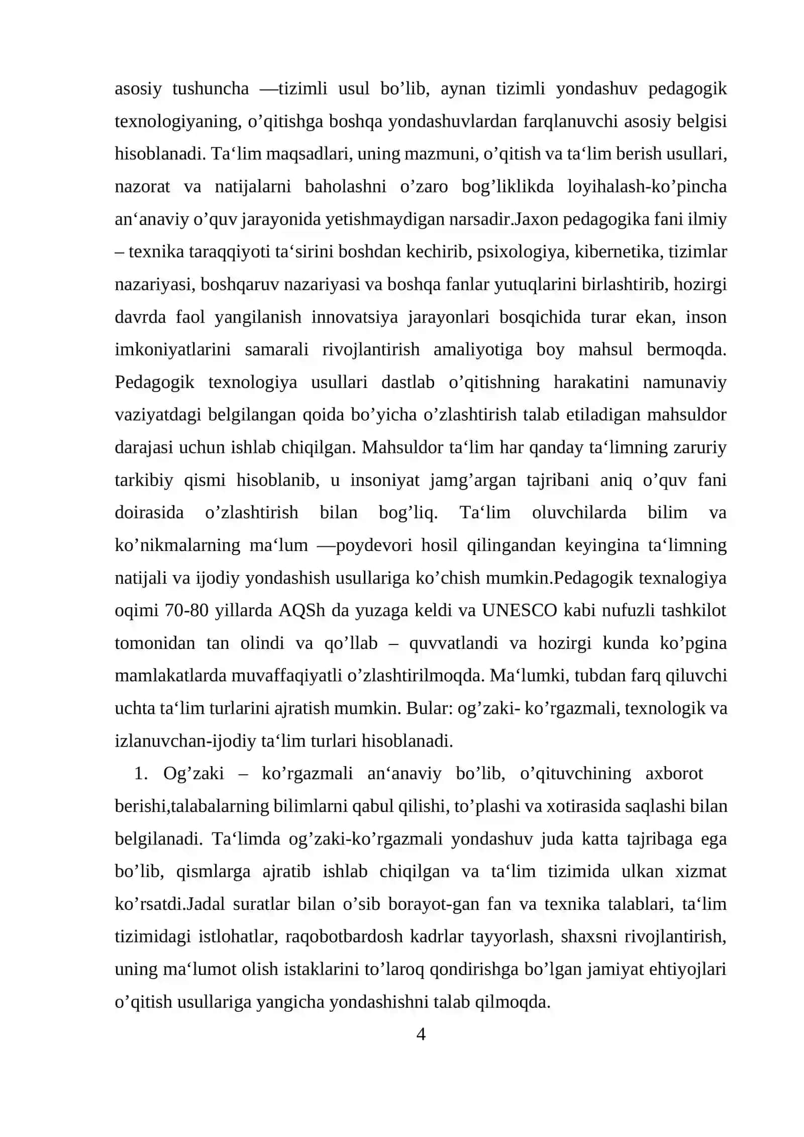 Darajali va teyler qatorlari 4