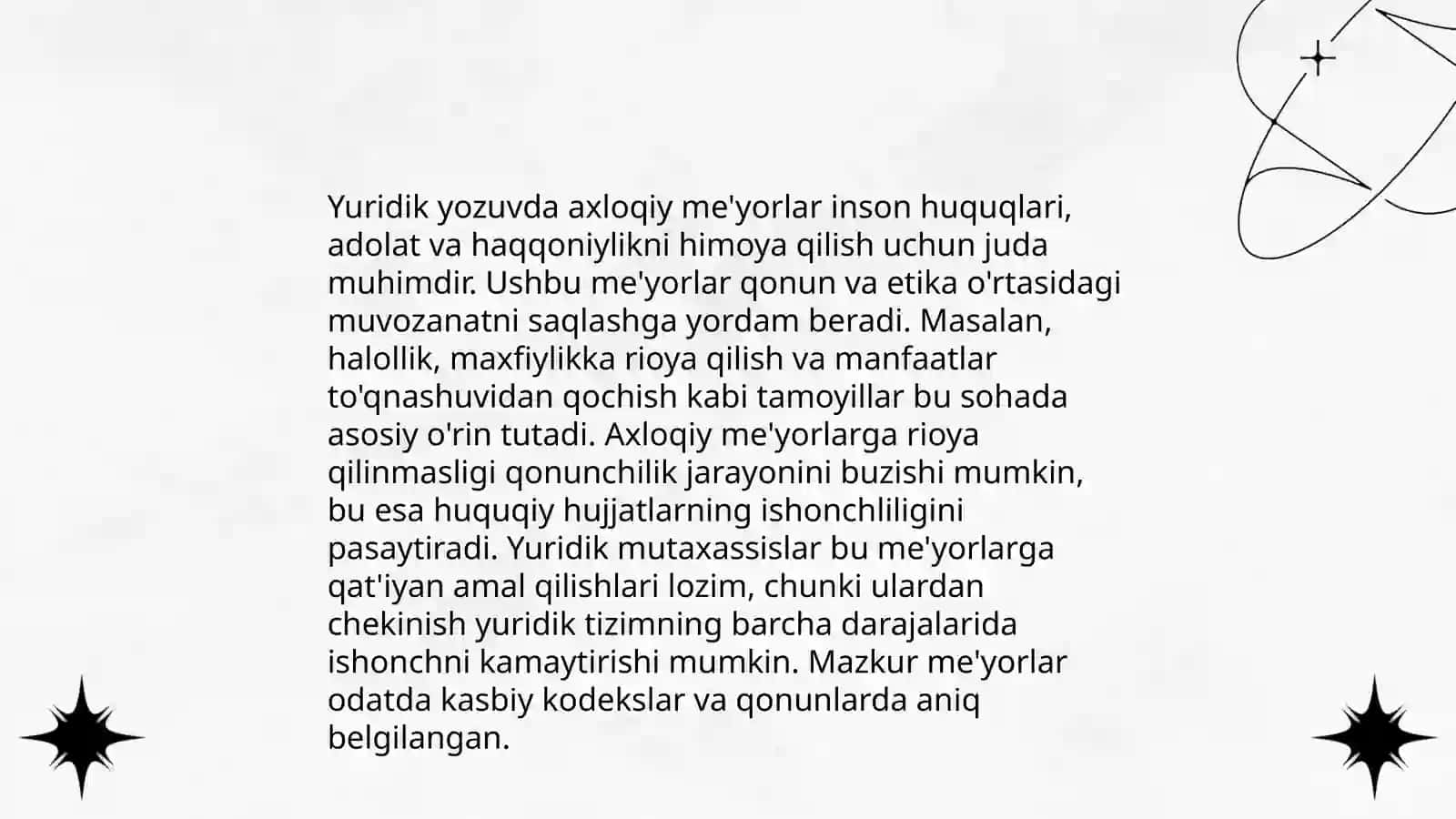 Akademik yuridik yozuv amaliyotda etika va professional yondashuv 4