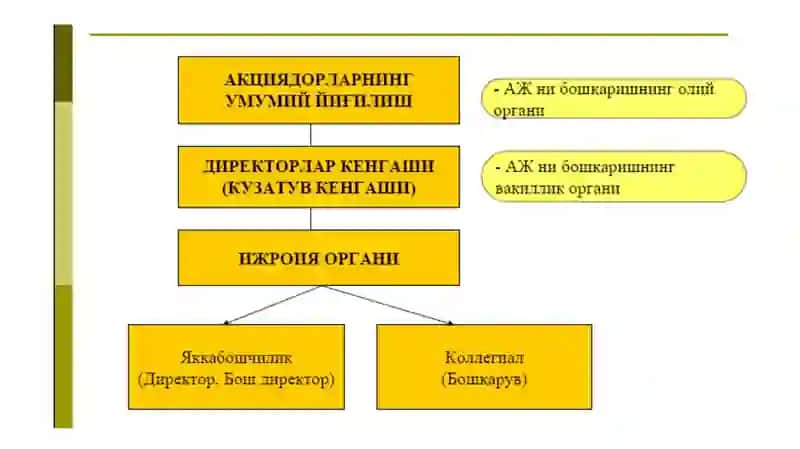 Korporativ boshqaruvning boshqaruv organlari 4