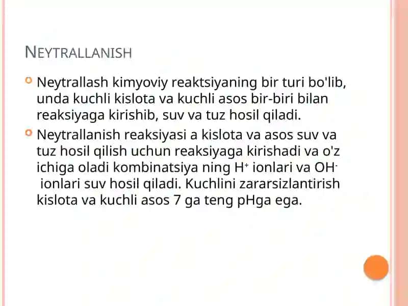 Neytrallanish usulining klinik labaratoriyalarda qo’llanilish 4