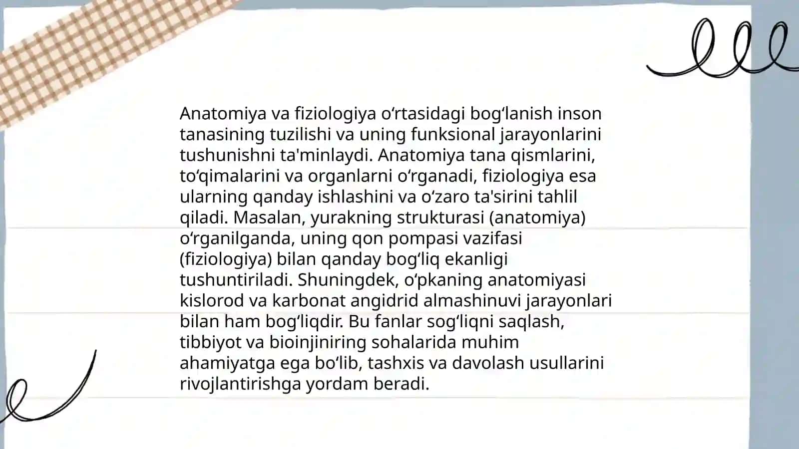 Odam anatomiya va fiziologiyasi 4