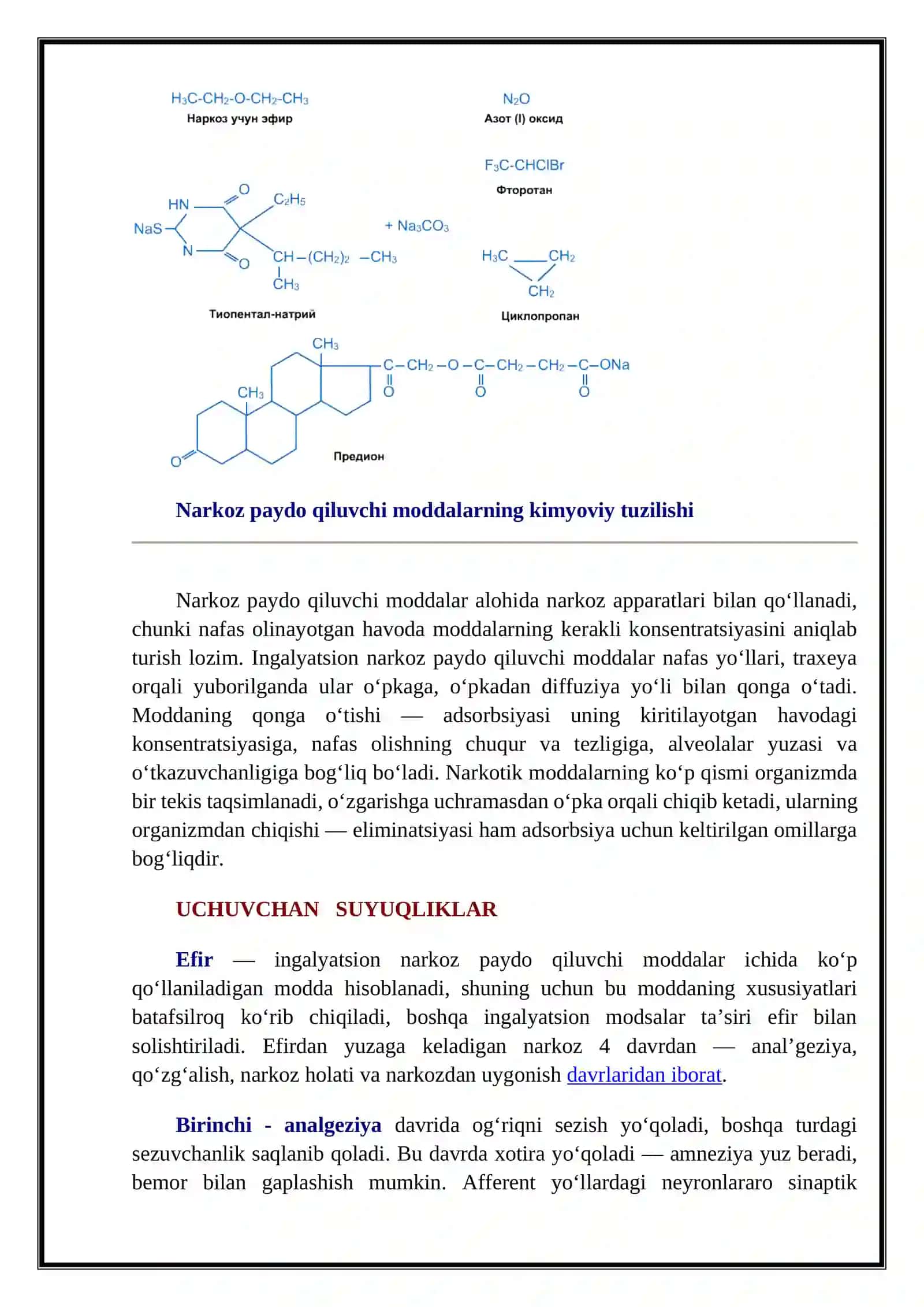 MARKAZIY NERV SISTEMASIGA TA’SIR ETUVCHI MODDALAR 4