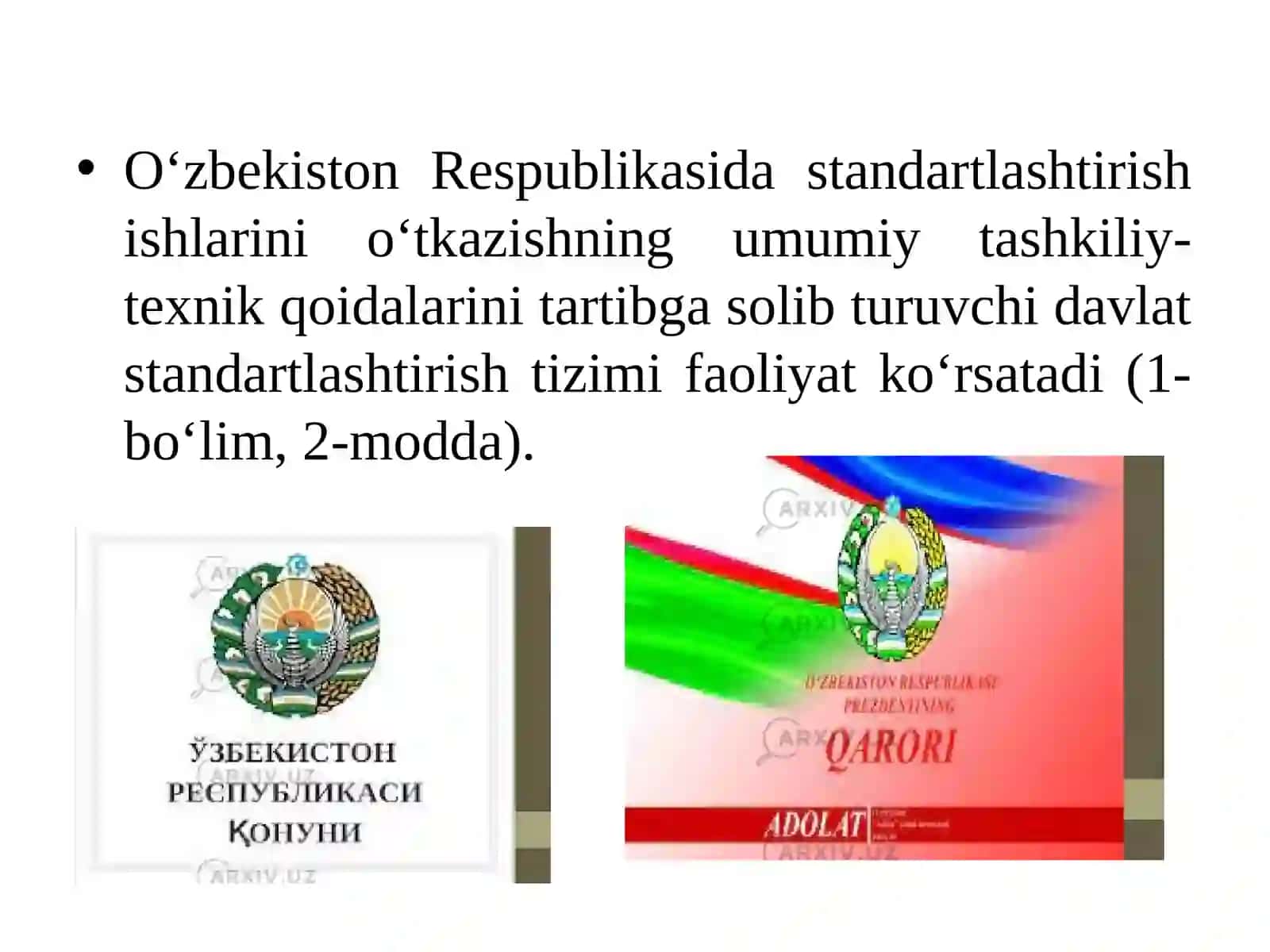 Standartlashtirish davlat tizimi 4