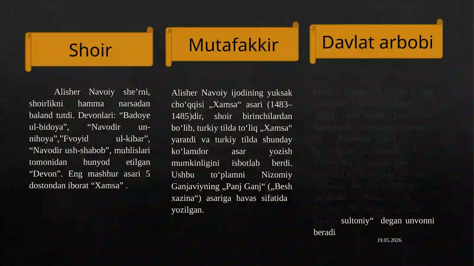 Navoiy g’azallarida mavzu va g’oya, g’azallarning vazn xususuyatlar. G’azallarda badiiy san’atlar va qofiyat turlari 4