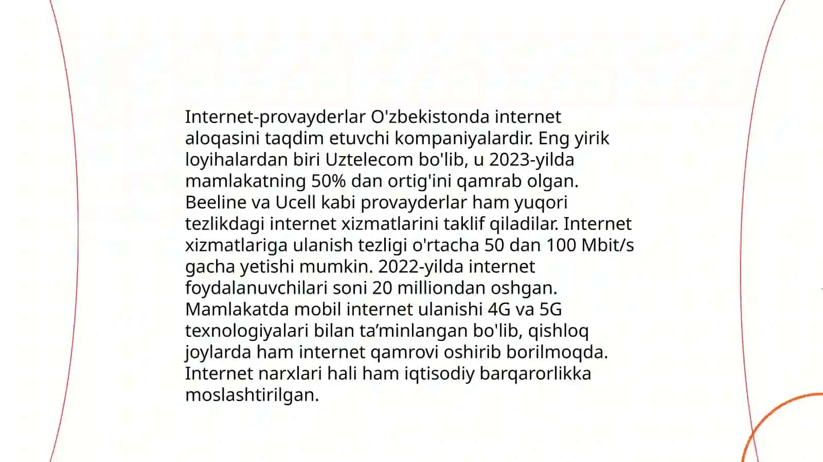 Internet xizmatlari.Ularning turlari va vazifalari 4