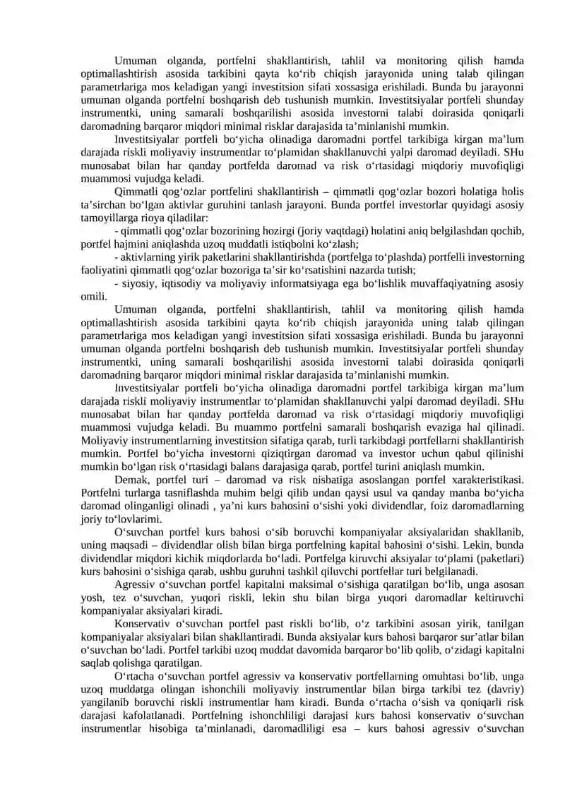 INVESTITSION QARORLAR QABUL QILISH ASOSLARI 4